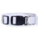 Collar with backlight double strip size XL, Osh 52-60 x 2.5 cm, 3 glow modes White
