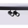 LED track track for the Magnetic Ambrella Track System GL3902, 20W, LED, Black Color Black