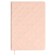 Delicidal Air A5, 164 Escalada sheets, fingered binding with foam rubber, artificial leather "Laika", glassy line, cream offset 70 g/m², pink