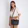 Female bag on magnets, long belt, color