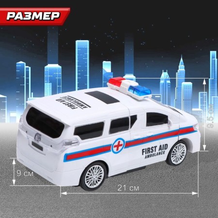 Rescuer robot, transforms, light and sound effects-2