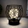 Nomber's nightlight LED from 3haa Black Black 17.5x17.5x19.5 cm Risalux