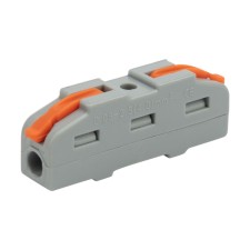 Terminal of the QMC 222-421 Project 1 pole (0.08-4 mm²), gray (50 pcs./Union) rexant