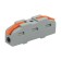 Terminal of the QMC 222-421 Project 1 pole (0.08-4 mm²), gray (50 pcs./Union) rexant