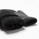 Baby mittens, black color, size 16