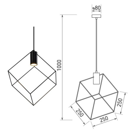 Lamp Ella 4143-210 1 x GU10 25 W-2