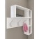 Hanger, 838 × 160 × 754 mm, the color is milk