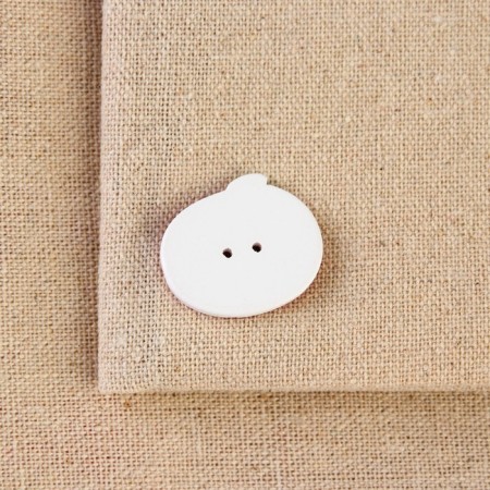 A set of wooden buttons "Fruit", 10 pcs, 2.5 x 2.2 cm-2