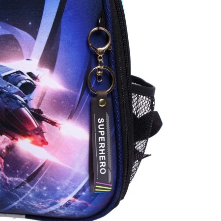 School backpack 38 x 30 x 16 cm, ergonomic back, Stavia "Cosmos"-9