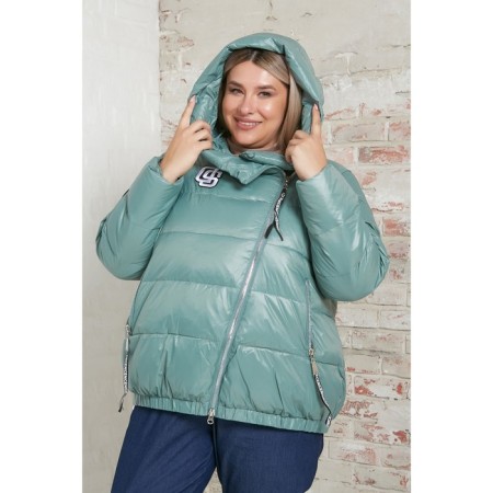 Women's jacket, size 58, khaki color-2