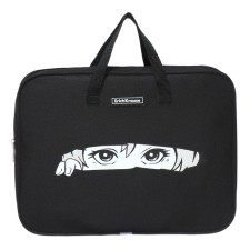 Folder with A4+handles, 360 x 290 x 70 mm, textile, Erichkrause Watching You 60469