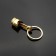 Cartage keychain, piston, golden