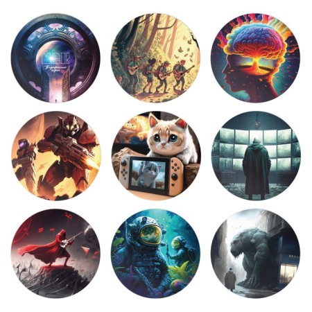 Metaphorical associative maps "Inner Hero", 60 cards (9x9 cm), 16+-3