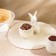 Sl Home "Forest Rabbit", 17.5 × 13 × 16.8 cm, white color