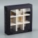 Box for sweets, confectionery packaging, 9 cells, “real man”, 14.5 x 14.5 x 3.5 cm