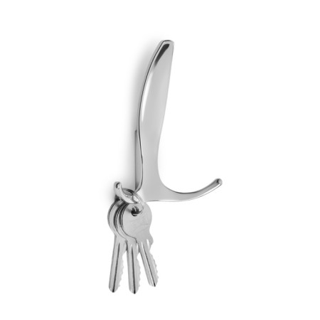 Furniture hook Cappio Flat, three -rod, chrome-2