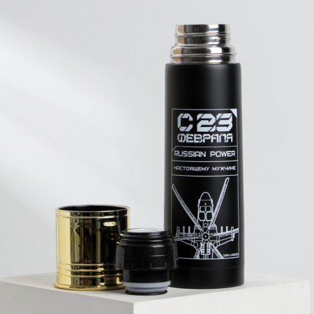 Thermos Russian Power, 500 ml, heat conservation 10-12 hours-2