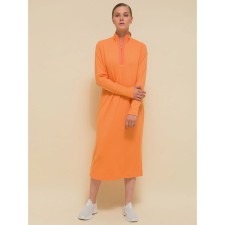 Female dress, size 50, orange color