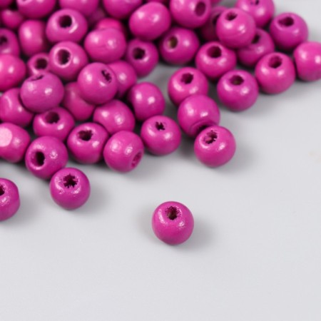 Beads for creativity tree "Bronze violet" D-0.8 cm, set of 20 g