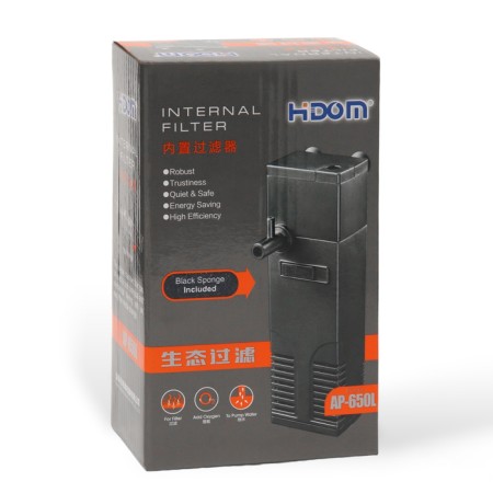Hidom AP-650L internal filter, 350 l/h, 5 watts, with sprinkling flute-9