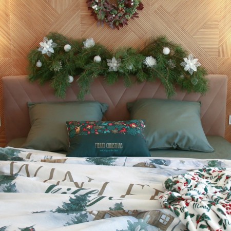 Pillow New Year's Ethel Christmas 60*40 cm, 100% p/e-2