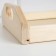 Wooden tray "country", array, 25 × 45 × 6.5 cm