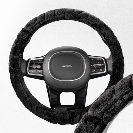 SkyWay Arctic-2, Black, Black, Artificial fur,