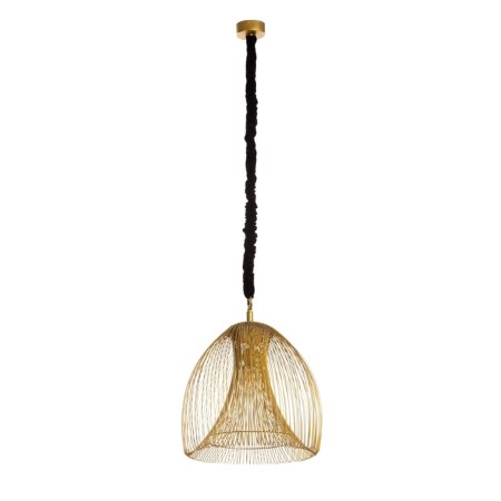 Ceiling lamp "Flop" Golden 1x40W, E27, 50x50x62 cm-1