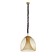 Ceiling lamp "Flop" Golden 1x40W, E27, 50x50x62 cm