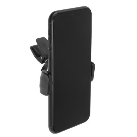Phone holder to a deflector, sliding 6-9 cm, black-3