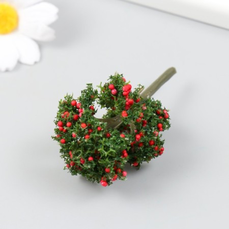 Artificial plant for creativity plastic "apple tree" 7 cm-1