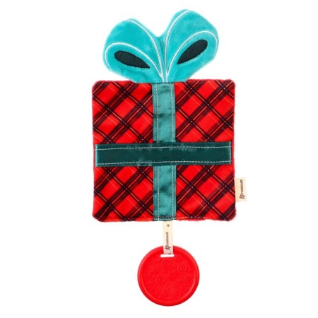 Toy - srypton with a “New Year's gift” teething, gift packaging, crumb I-4