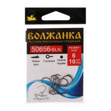 Hook Volzhanka 50656-BLN No. 6, 10 pcs