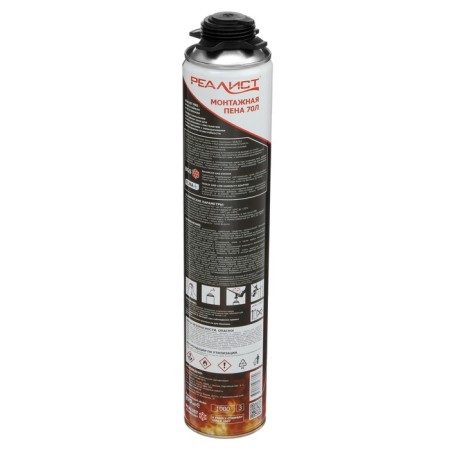 Realist Pro mounting foam, pistol, all -season, fire -resistant, 1000 ml-1