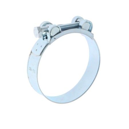 The clamp zein English, diameter 86-91 mm, width 24 mm, galvanized