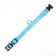 Collar with backlight, charging from USB, size S, Osh 34-41 cm, 3 modes, blue