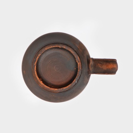 Mug "dining room", smooth, red clay, 0.3 liters-3