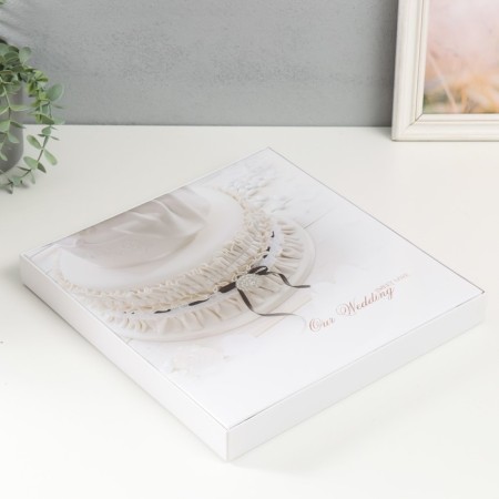 Photo album magnetic 30 sheets "Wedding" 23x28cm-4