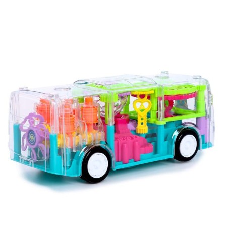 Lifle bus, light and sound effects, works on batteries, mix-2