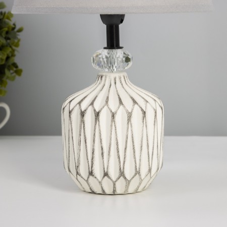 Table lamp "desire" 1x40W E14 white 20x20x33cm-3