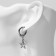 Piercing in the ear "Ring" star Love You, d = 9 mm, color silver