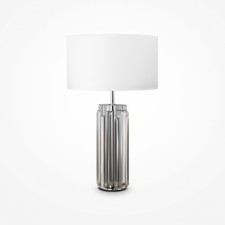 Luminaire desktop Maytoni Mod304tl-01gr, 1HE27, 60W, 32x32x52 cm, gray color.