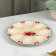 Ceramic stand for eggs “Cherry jam”, D = 19.5 cm