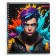 A notebook of 60 sheets in a cage on the crest "Bright guys", cover Combined cardboard, UV-lak, mix