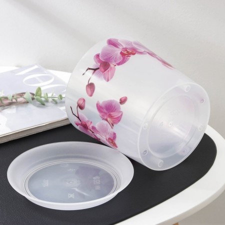 Pot for orchids with the Podon "Deco", 2.4 liters-5