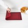 Serving napkin on the table "Window", 45 × 30 cm, red color