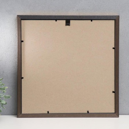 Photo frame plastic 30x30 cm, gold (plastic screen)-2