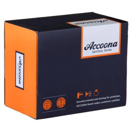 Accoona A9072 shell mixer, double -leaf, chrome-2