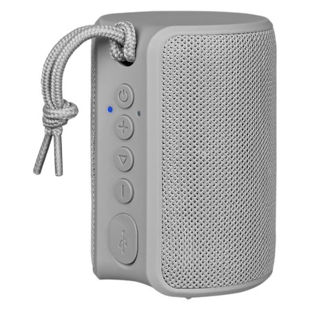 Portable column TFN Play, 5 W, MicroUSB, IPX7, 1800 mAh, gray