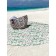 Pareo and beach rug "Field flowers", d = 150 cm